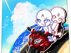 🏍떠나요 둘이서~🎵 오토바이 고정틀 커미션