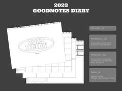 2023 GOODNOTES DIARY 화이트ver. 공유