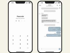 ios/ktheme ⨾ iMessage 05 Gray Blue Set (light&dark)
