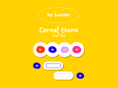 씨리얼 테마 _ Cereal theme