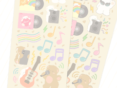 Melodic Days / 굿노트 음악 스티커