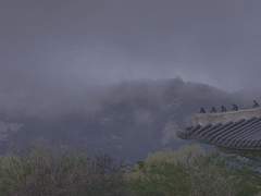 가랑비 궃은비 내리듯