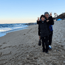 앞산에 노을이진다