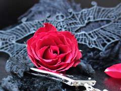 붉은 루비는 잉크에 물들지 않는다.