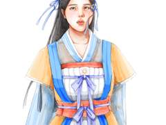 태양국 왕녀 보름이 낙서 모음