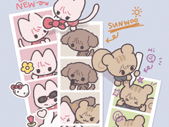 ♡ 겹뮤다 배경화면 공유