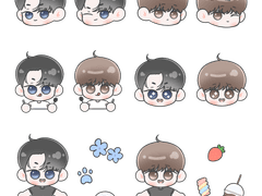 성현다온 스티커 도안