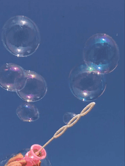 비눗방울이 향하는 곳