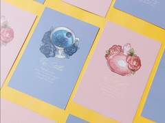 엽서 및 칼선 스티커 제작 및 사진 촬영