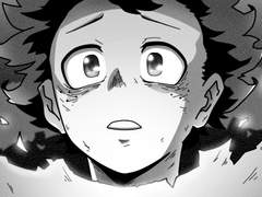 흑백낙서 - 미도리야 이즈쿠 2