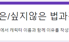 가장 결혼하고 싶지 않은 법과같이 캐릭터