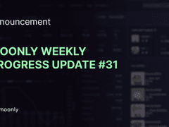 Moonly weekly progress update #31