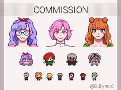 SD/두상 도트 커미션