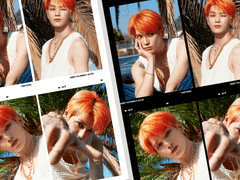 태용 포토이즘 도안