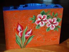 리폼 콘셉트의 빈티지 포크아트