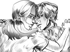 뱀 커플 의인화