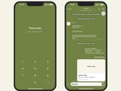 257. Neumorphism 09 (Asparagus)