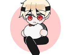 찐빵이 찐빵을 먹는 SD 고정틀 커미션