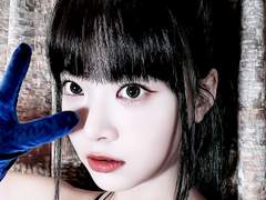 르세라핌 은채 홍은채 토파즈 보정