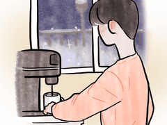 우리들은 얼어붙지 않을 거야.