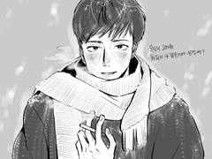 니가 먼저 가죽자켓만 입었잖아 ..