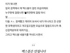 공항에서 맥스봉때문에 잡혀간 썰