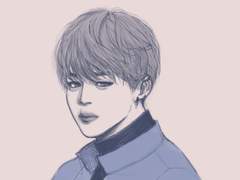 지민 얼굴 공부하기