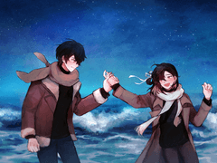 🌊바다 배경 커미션🌊