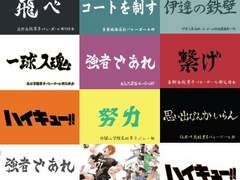 하이큐 크로니클 아크릴함 전용 이미지