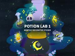 [굿노트스티커] 무디의 포션 연구실