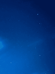 네온과 알전구, 그릇 안의 얼음이 빛나는 별의 밝기