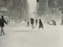 파리의 설경 (1)