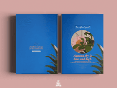 Autunn sky is blue and high. - 가을 하늘은 파랗고 높다.