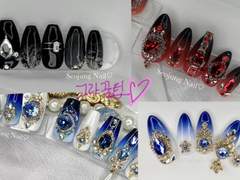 네일 꿀팁 ) 고퀄 그라데이션 하는법