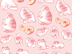 굿노트 : 복숭퐁이♥ 스티커