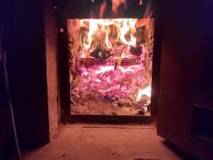 후우우 길게 뱉으시는 모습