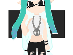 스플래툰 기반 자캐 [이드]