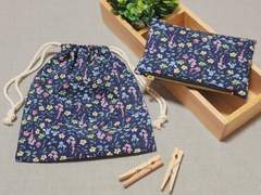 핸드메이드 카드지갑 주머니 세트