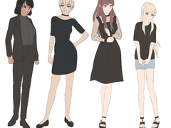 초기 캐릭터 컨셉