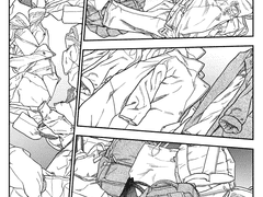 흩어진 옷 세트