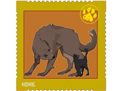 신년 우표 타입