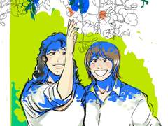 뱀파이어와 생리 소재로 구상했던 백합