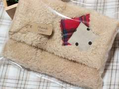 핸드메이드 패치워크 퍼 파우치