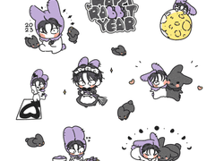 2023 래빈 스티커