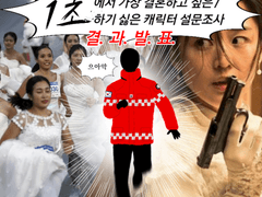 네이버웹툰 <1초> 가장 결혼하고 싶은/하기 싫은 캐릭터 설문조사 결과