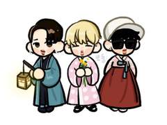 아크릴 스탠드 픽!🐤 + 1월 사담