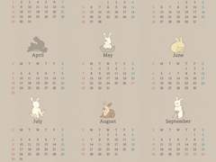 심플하고 귀여운 2023 달력