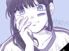 [색연필 타입] 1인 여캐 두상 커미션