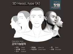 [증정이벤트][기간한정할인] 3D헤드_타입A