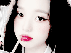 우유빛 움짤, 셀카 PSD